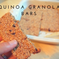 Quinoa Granola Bars (Low FODMAP Friendly)