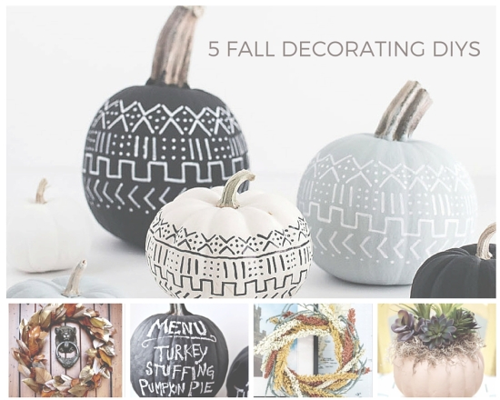5 Fall decorating DIY projects do-it-yourself